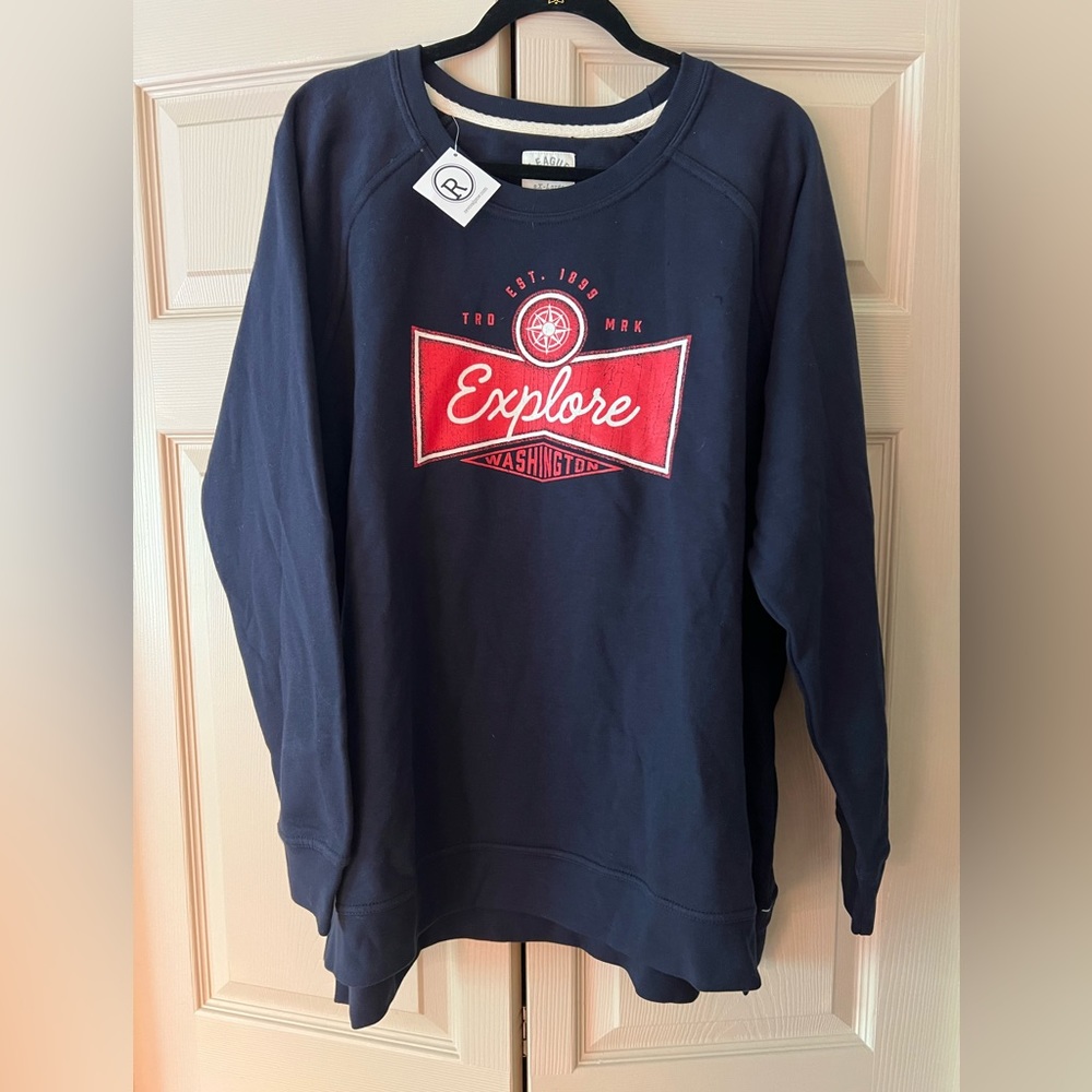 PNW crew neck sweater